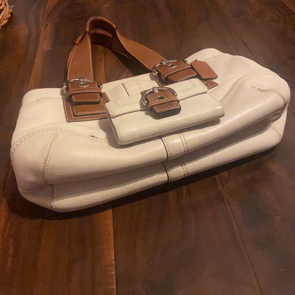 Coach cream & brown purse wallet set - Picture 15 of 16